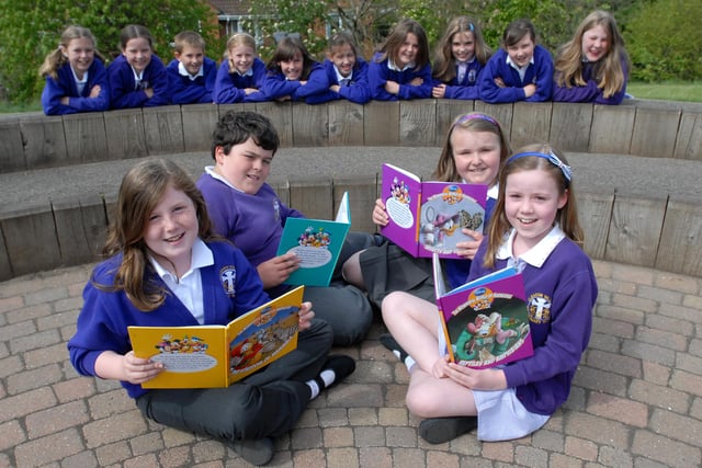 Disney time for the young book worms from Cleadon Primary. Who can you recognise from nine years ago?