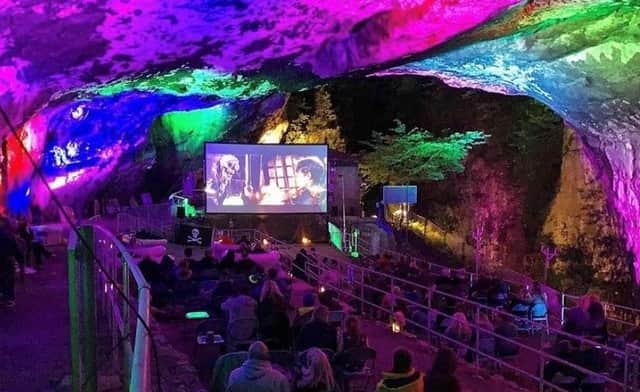 Peak Cavern in Castleton will host the socially distanced film screenings this summer.