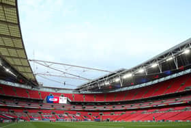 Wembley will host the National League play-off final.
