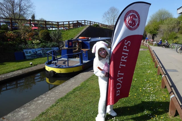 Easter cruises on Chesterfield Canal will offer chocolate eggs for the children and hot cross buns (or similar) for adults. The tripboat John Varley launches its cruise season on Sunday, April 10, leaving Tapton Lock. Cruises on the Madeline, leaving Hollingwood Hub, have already begun. Fares  £6 (adult), £4 (under 16s). Book at https://chesterfield-canal-trust.org.uk