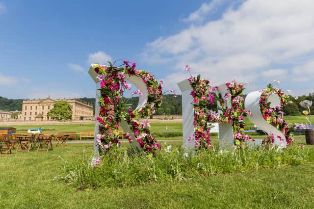 The RHS Chatsworth Flower Show is held annually.