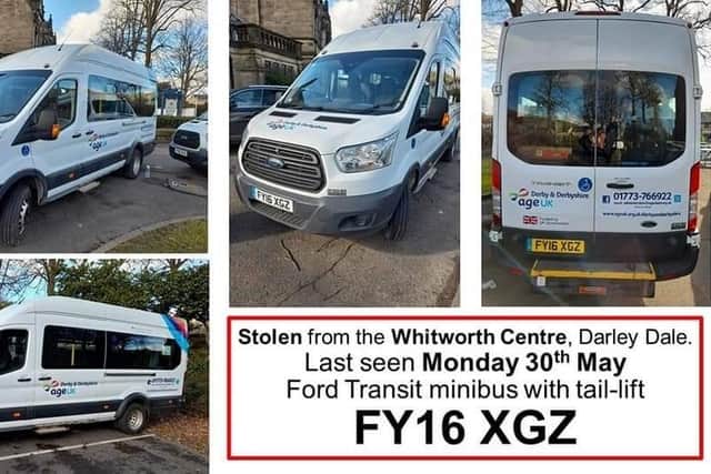 Anyone who may have seen the van is encouraged to contact the police.