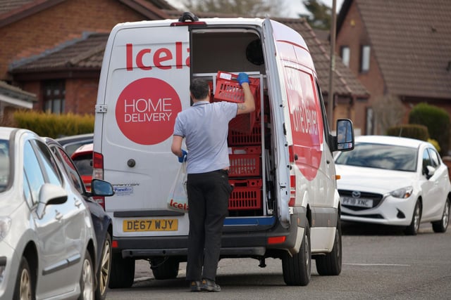 Delivery drivers have also had a key role during the pandemic