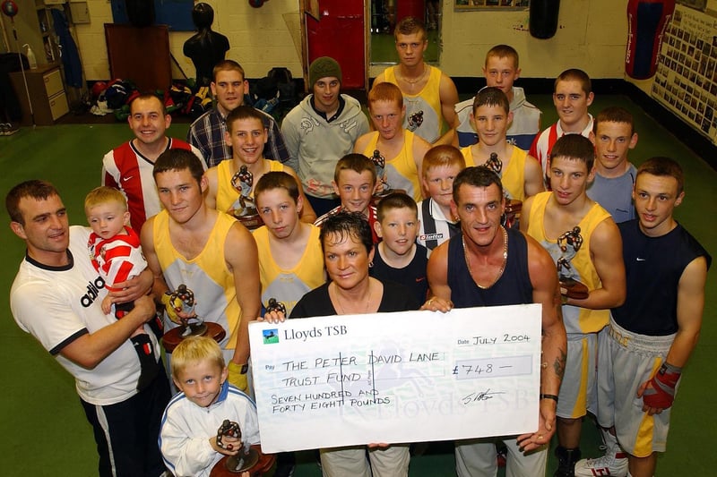 These Marley Pots Boxing Club members fundraised for charity 17 years ago. Can you spot someone you know?