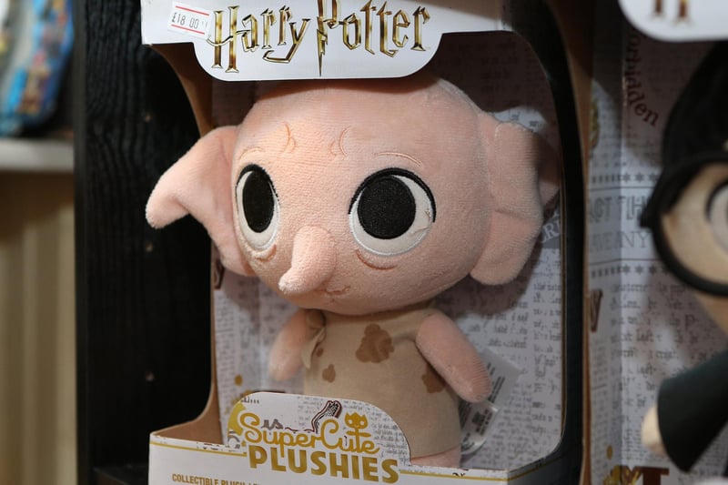 The Harry Potter themed shop in Chapel-en-le-Frith has a section dedicated to the most loved house elf Dobby
