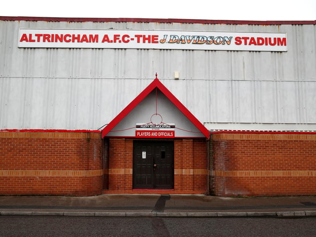 Altrincham have been given a value of £90,000.