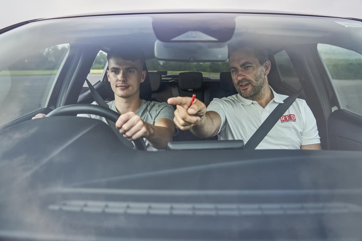 Red Driver Win a first-drive experience with Red Driver training