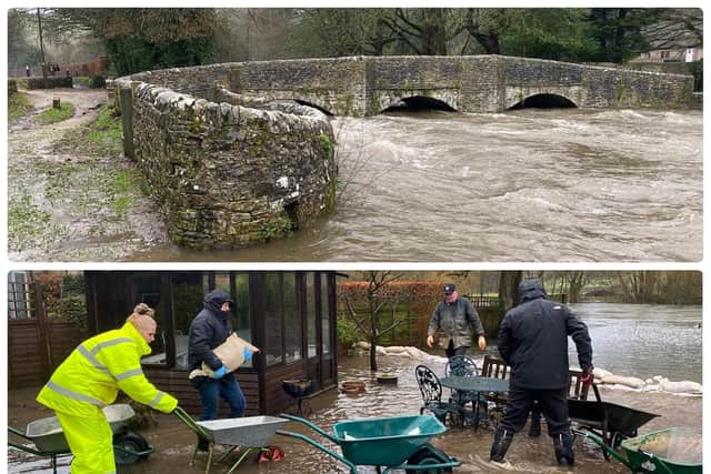 Flooding is expected at several locations along the River Wye and River Derwent.