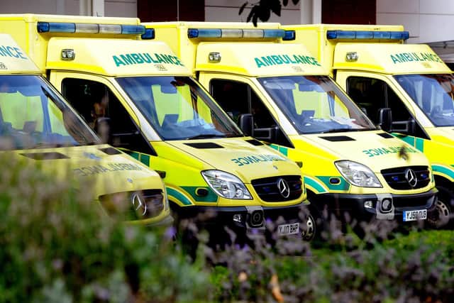 In July, a category one ambulance callout – the most urgent –  took an average of nine minutes in Derbyshire, while the target was seven minutes.