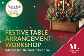 Festive Table Arrangement Workshop 
