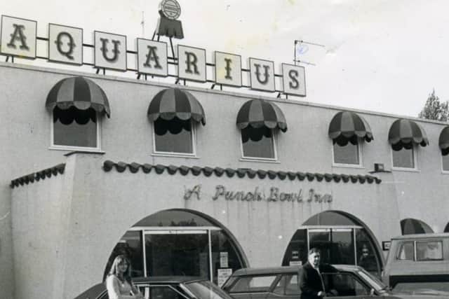 Chesterfield's famous old Aquarius nightclub on Sheffield Road.