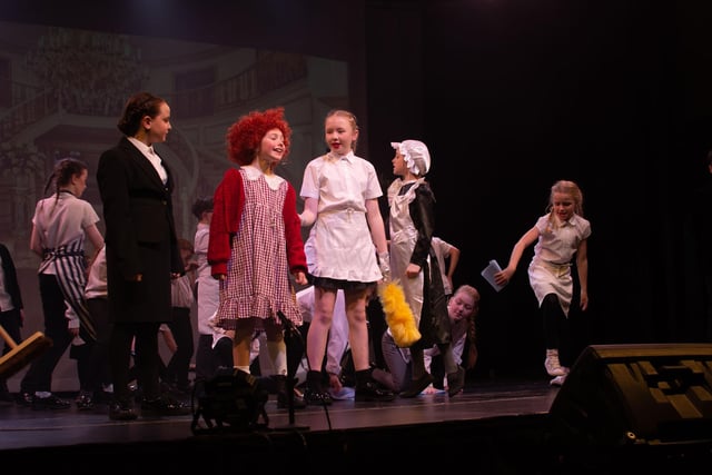 Pupils from Shirland Primary School performed on a theatre stage at David Nieper Academy last week. Profit from tickets amounted to £1200 and will be used towards musical performance next year