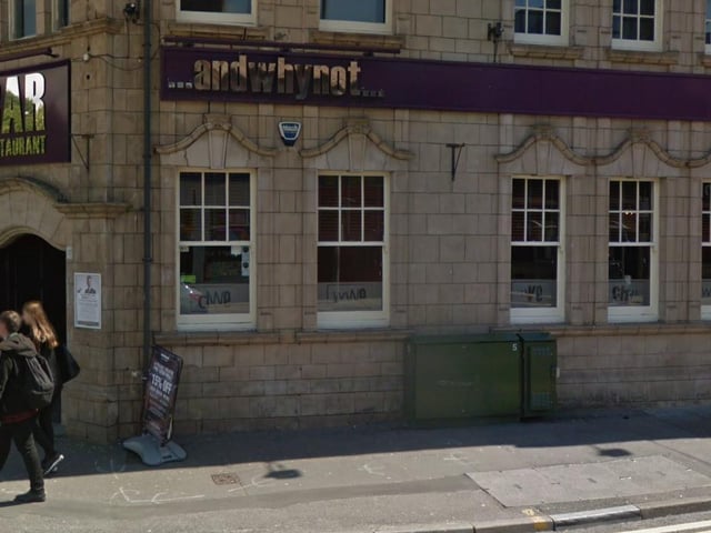 Taking the very top spot is the popular And Why Not restaurant. You can find out why the restaurant has been voted in at number one by visiting them at, 62 Leeming St, Mansfield NG18 1NG.