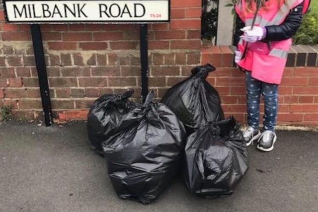 Proud mum Kim Johnson told us: "My daughter Freya and I have been litter picking for a couple of years now."
Freya is nine and 'would love to be recognised for her hard work', said mum.
We thank her for her superb litter picking efforts.