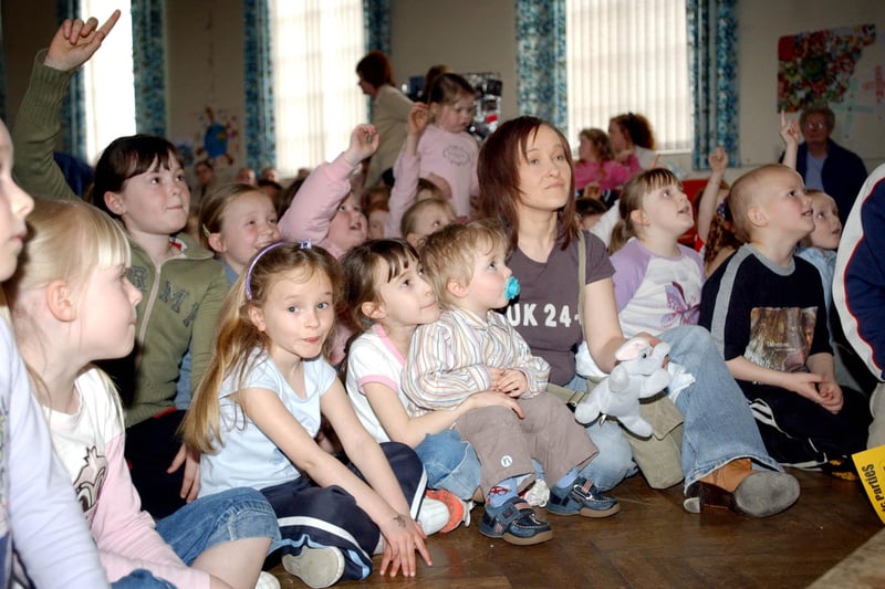 An Easter competition was held at Peterlee Methodist Church in 2005 but who can tell us more about it? And can you spot someone you know in this photo?