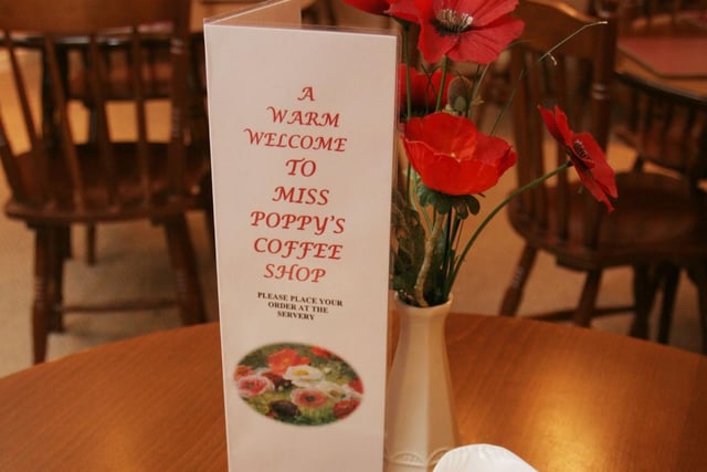Miss Poppy's coffee shop inside Eyre's was a popular place for a cuppa.