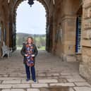 Jane Marriott, director of Chatsworth House Trust, at the gateway to The Stables.