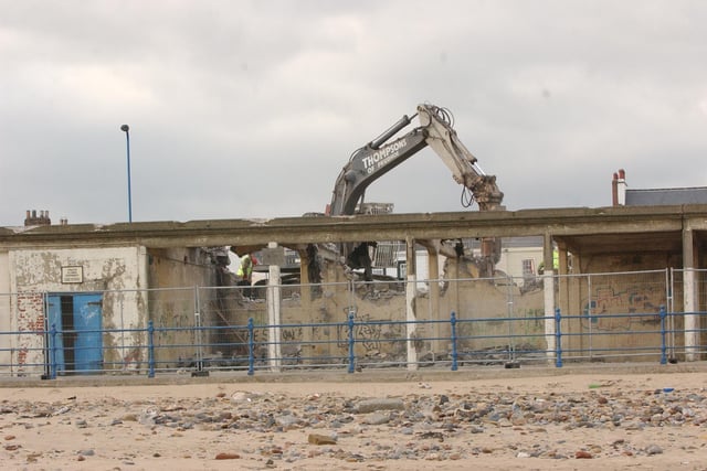 The Seaton Carew North Shelter faced demolition in 2005. Remember this?