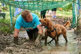 Have fun with your four-legged friend at the Muddy Dog Challenge in Locko Park, Derby (photo: Dave Bird)
