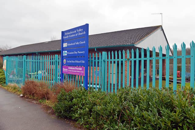 A planning application has been submitted to turn what once was Holmebrook Valley Family Centre and Promises Day Nursery into a Heron Foods shop.