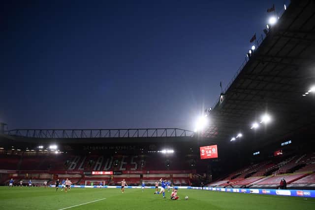 Bramall Lane.  (Photo by Laurence Griffiths/Getty Images)