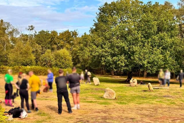 The incident has caused anger and upset with local groups calling for more respect for heritage sites.