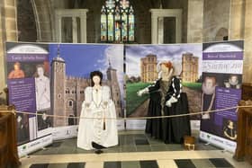 Bess of Hardwick and her granddaghter Lady Arbella Stuart are included in the exhibition (photo: Amanda Boler)
