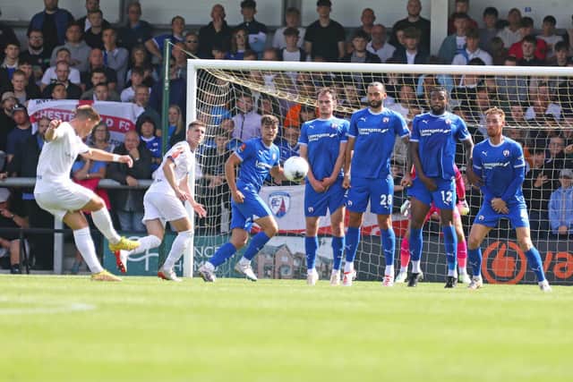 Chesterfield beat AFC Fylde 4-2 on Saturday. Picture: Tina Jenner.