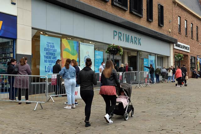 Primark has revealed opening times for its stores when the national lockdown ends.