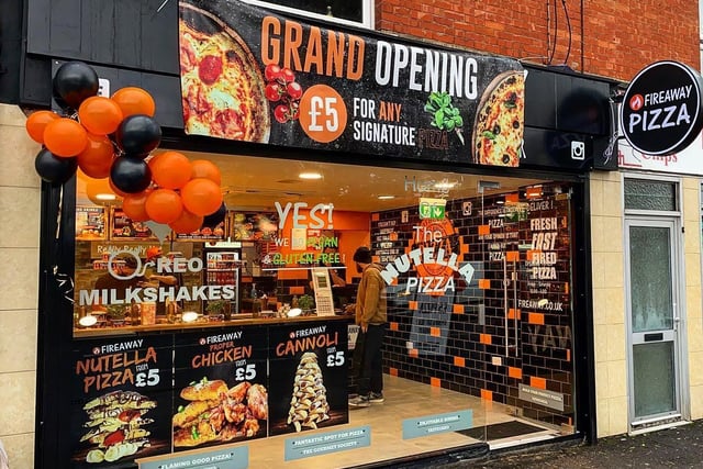 Fireaway, the UK’s fastest growing pizza chain, have opened their latest outlet on Knifesmithgate in the town centre.