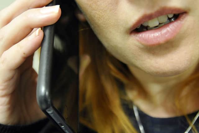 Sian Hall, 29, made five 999 calls to Derbyshire Police on March 7 from her mobile phone