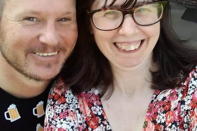Engaged couple Amanda Searle and Steven Rice have had to reschedule their wedding twice.