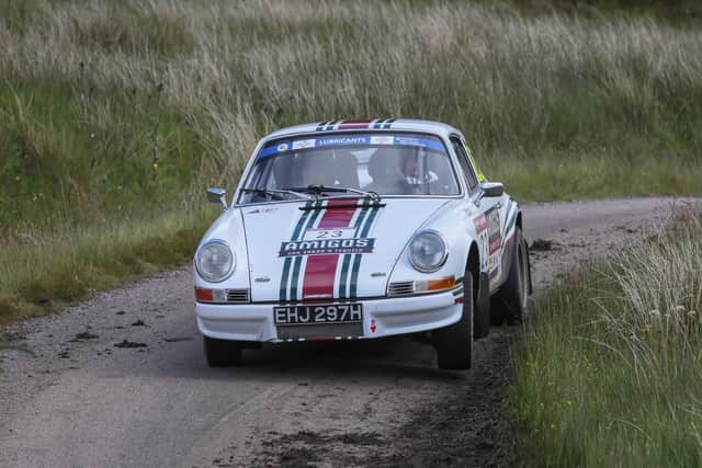 Chesterfield’s Perez leads British History Rally Championship