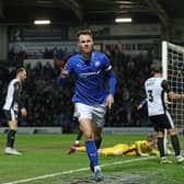 Tom Naylor scored Chesterfield's second goal against Gateshead. Picture: Tina Jenner.