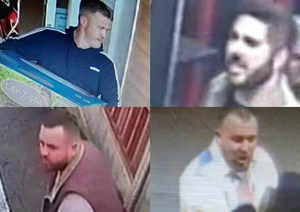 People sought by police over Derbyshire crimes