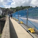 Matlock Bridge is expected to reopen to one-way traffic in October.