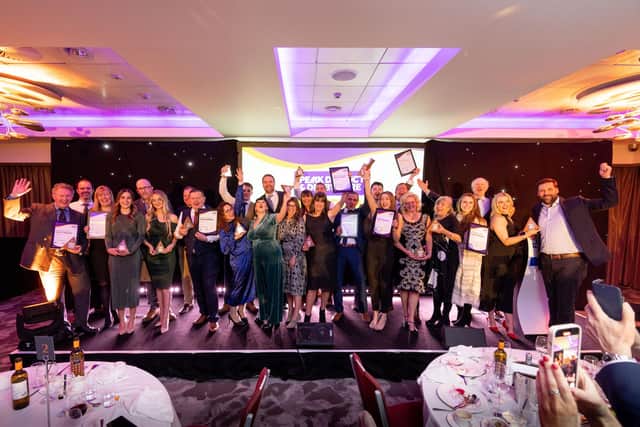 Gold winners at the 2023 Peak District & Derbyshire Tourism Awards.