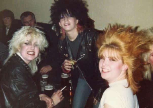 Hair-raising styles made their mark on the punk scene in Chesterfield.