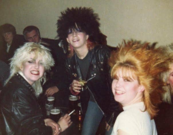 Hair-raising styles made their mark on the punk scene in Chesterfield.