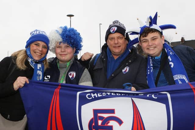 Chesterfield's average crowd this season is bigger than ten teams playing in League One.
