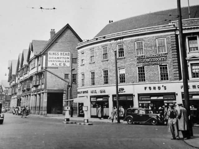 Cavendish Street, Chesterfield, circa 1938-40