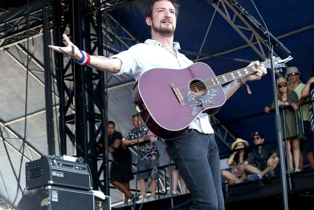 Frank Turner. (Photo by Paul Zimmerman/Getty Images)