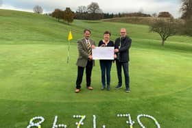 Chatsworth Golf Club has raised a total of £8,674.40 for Ashgate Hospice.