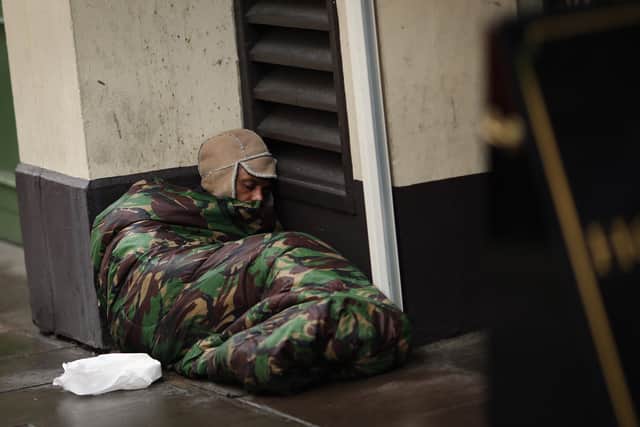 The new project wants to prevent the most vulnerable homeless people ending up back on the streets. Photo: Dan Kitwood/Getty Images