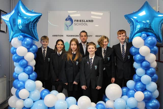 Friesland School Celebrate Good Ofsted Result