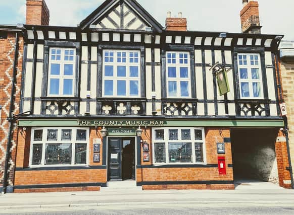 The County Music Bar on Saltergate, Chesterfield, is the  Midlands and North East regional winner of the Back to Live Music Venue Prize run by PRS for Music.