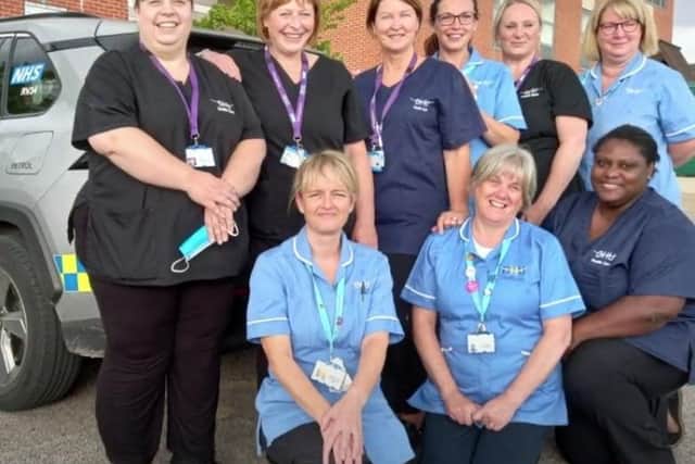 Some Of The Derbyshire Palliative Care Urgent Response Service Team, Courtesy Of Dhu Healthcare