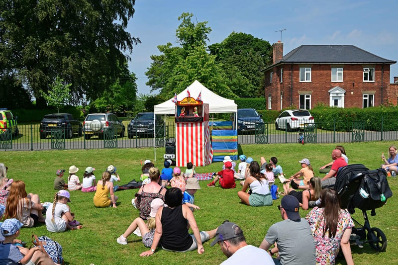 Punch and Judy is always a family favourite.