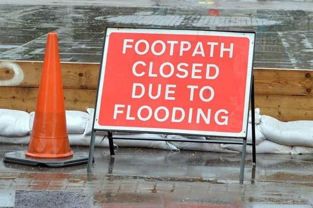 Flood alerts have been issued across Derbyshire following heavy rain.