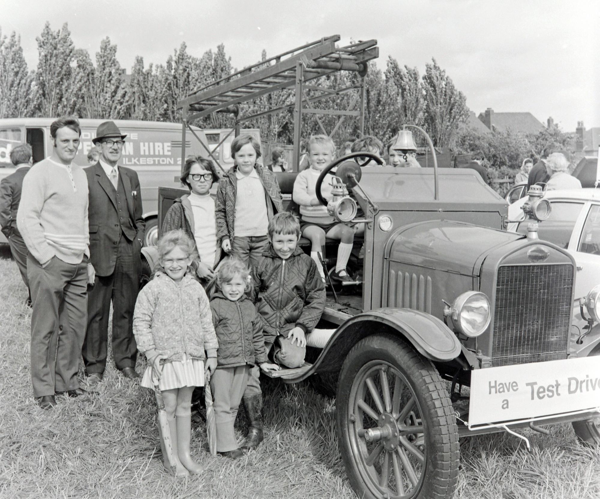 Shipley car show and fun day, September 1971.